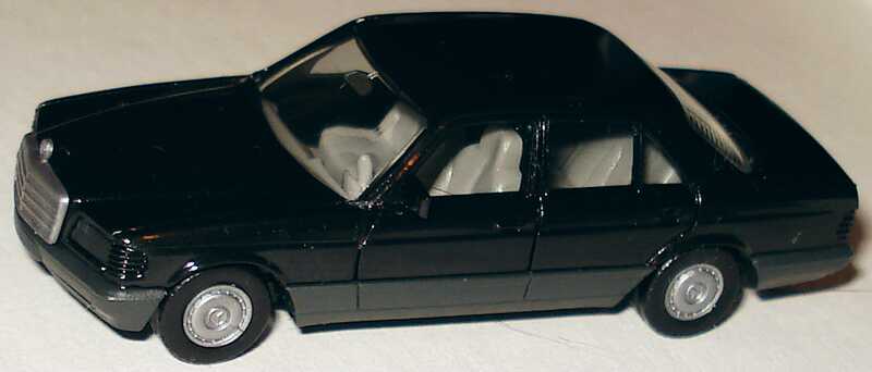 Foto 1:87 Mercedes-Benz 500SE (W126 Facelift) schwarz herpa 2056