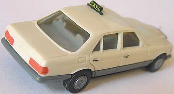 Foto 1:87 Mercedes-Benz 500SE (W126) Taxi (bemalt) herpa