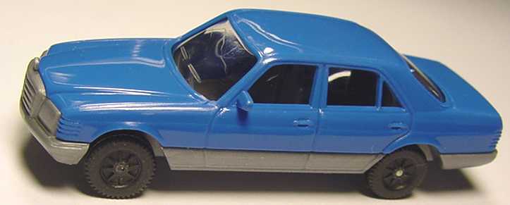 Foto 1:87 Mercedes-Benz 500SE (W126) blau Fleischmann