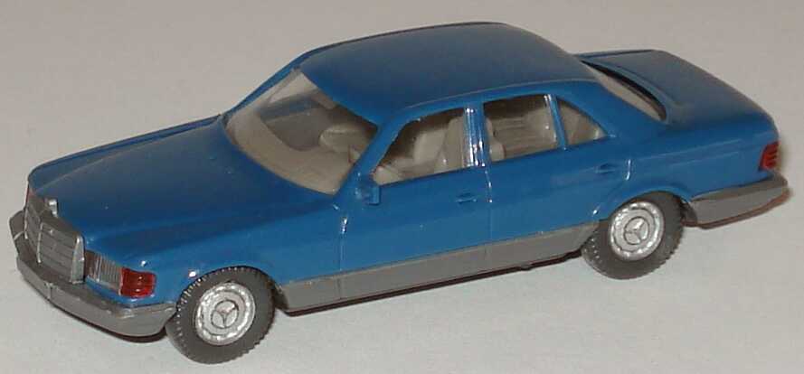 Foto 1:87 Mercedes-Benz 500SE (W126) capriblau Wiking