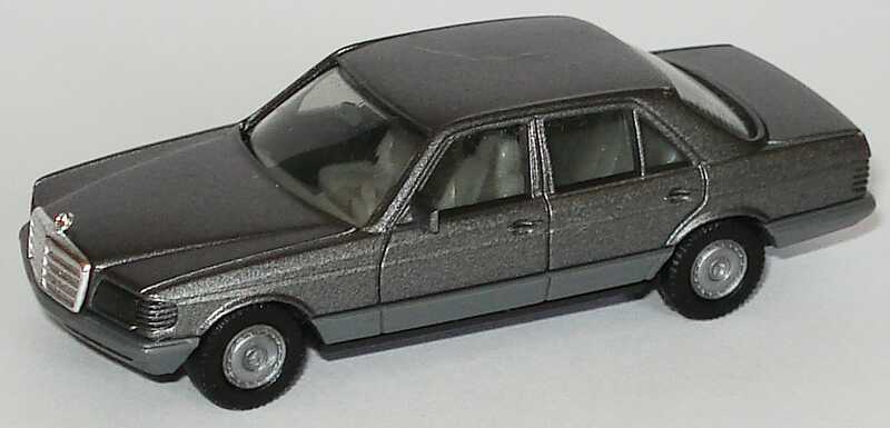 Foto 1:87 Mercedes-Benz 500SE (W126) grau-met. herpa 3022