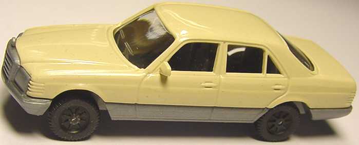 Foto 1:87 Mercedes-Benz 500SE (W126) hellelfenbein Fleischmann