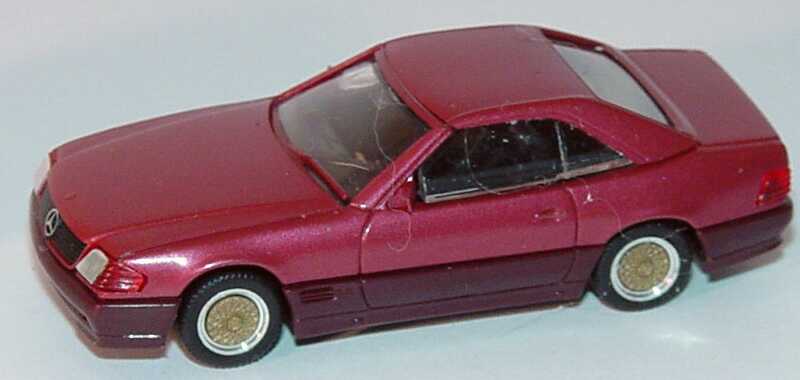 Foto 1:87 Mercedes-Benz 500SL (R129) almadinrot-met. (Bastelware) (Bastelware) herpa 025409