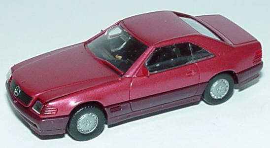 Foto 1:87 Mercedes-Benz 500SL (R129) almadinrot-met. herpa 025409