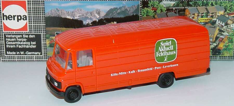 Foto 1:87 Mercedes-Benz 508D Kasten Spiel Aktuell Feldhaus herpa