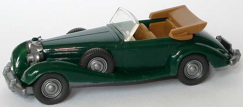 Foto 1:87 Mercedes-Benz 540K kieferngrün Wiking 835