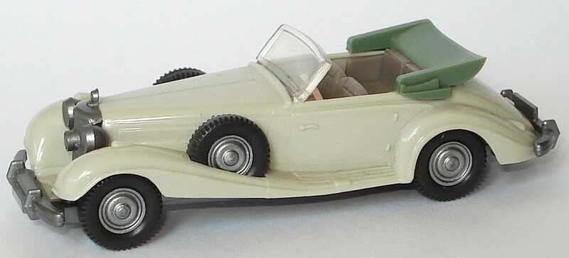 Foto 1:87 Mercedes-Benz 540K hellgrau, IA grau Wiking 835