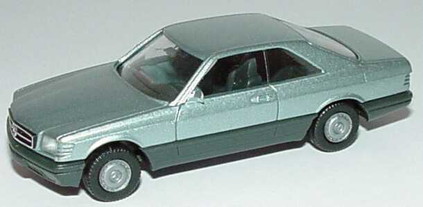 Foto 1:87 Mercedes-Benz 560SEC (C126) blausilber-met. (1. Version) herpa 3054