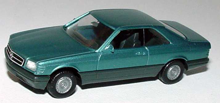 Foto 1:87 Mercedes-Benz 560SEC (C126) petrol-met. herpa 3054