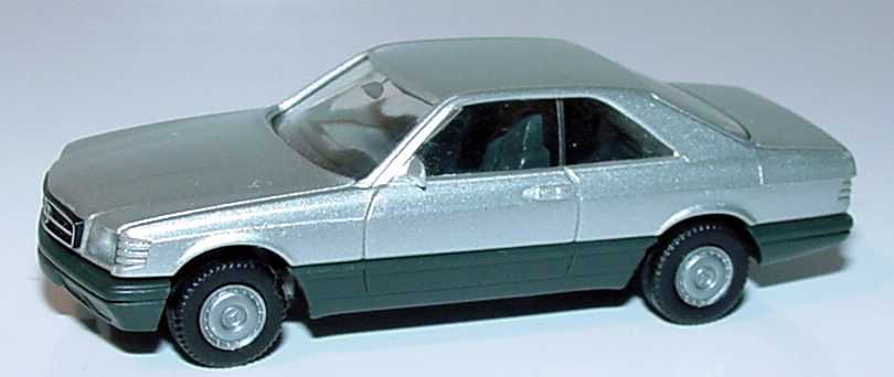 Foto 1:87 Mercedes-Benz 560SEC (C126) silber-met. (1. Version) herpa 3054