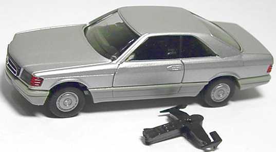 Foto 1:87 Mercedes-Benz 560SEC (C126) silber-met. herpa 3087