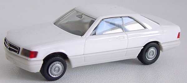 Foto 1:87 Mercedes-Benz 560SEC (C126) weiß herpa 2087