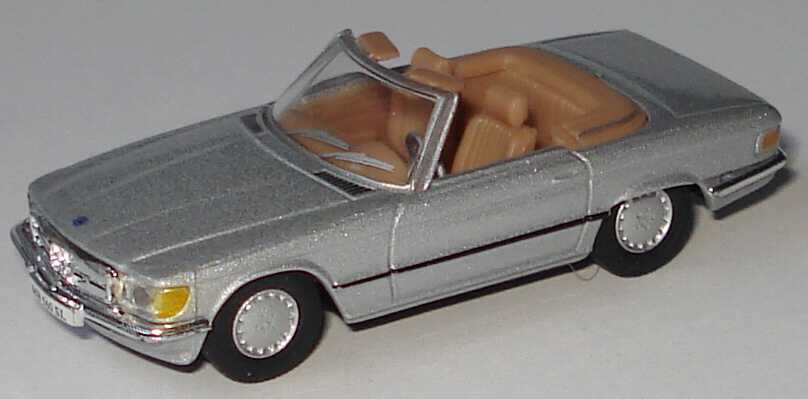 Foto 1:87 Mercedes-Benz 560SL (R107) silber-met. Hongwell