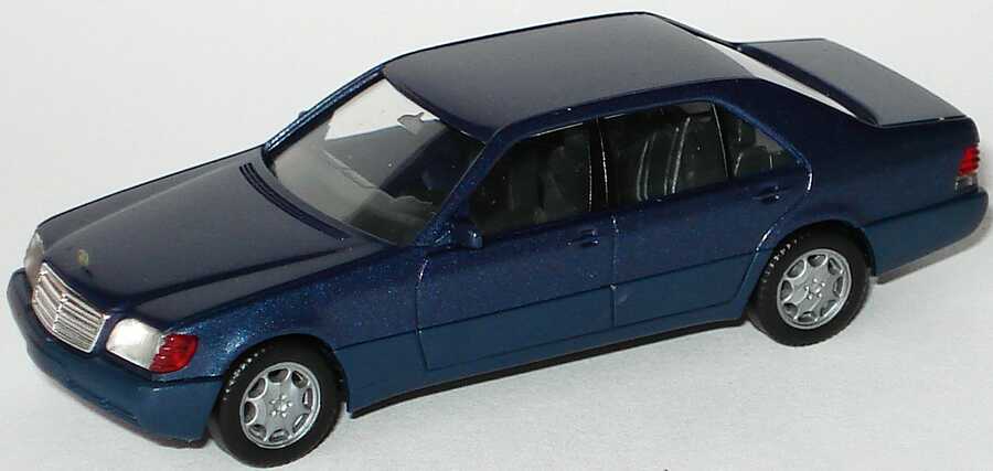 Foto 1:87 Mercedes-Benz 600SEL (W140) blau-met. herpa 3094