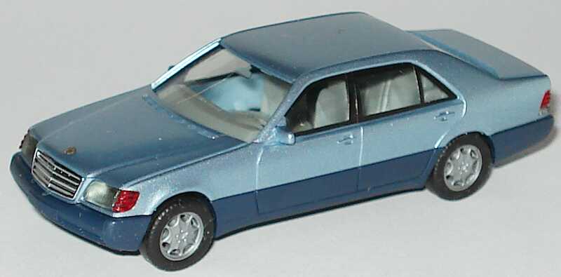 Foto 1:87 Mercedes-Benz 600SEL (W140) blausilber-met. herpa
