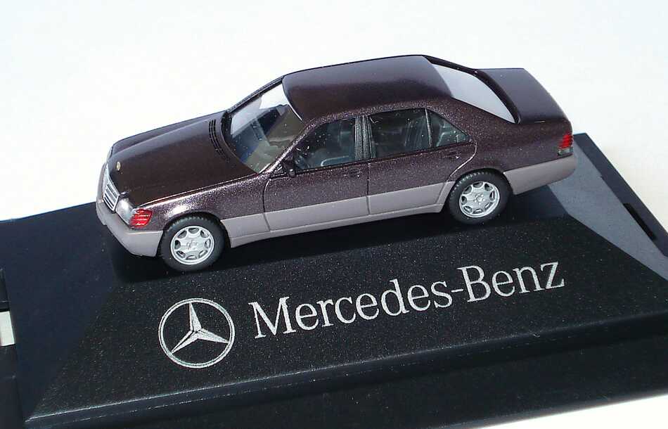 Foto 1:87 Mercedes-Benz 600SEL (W140) bornit-met. Werbemodell herpa Q3760066