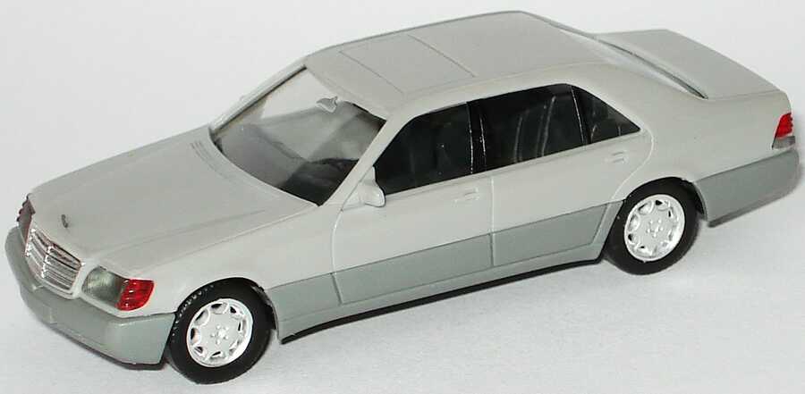 Foto 1:87 Mercedes-Benz 600SEL (W140) grau mit Schiebedach herpa 2094