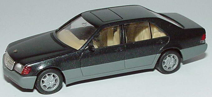 Foto 1:87 Mercedes-Benz 600SEL (W140) schwarz-met. herpa 3094