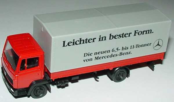 Foto 1:87 Mercedes-Benz 814 PP Leichter in bester Form (Sondermodell zur Präsentation) herpa