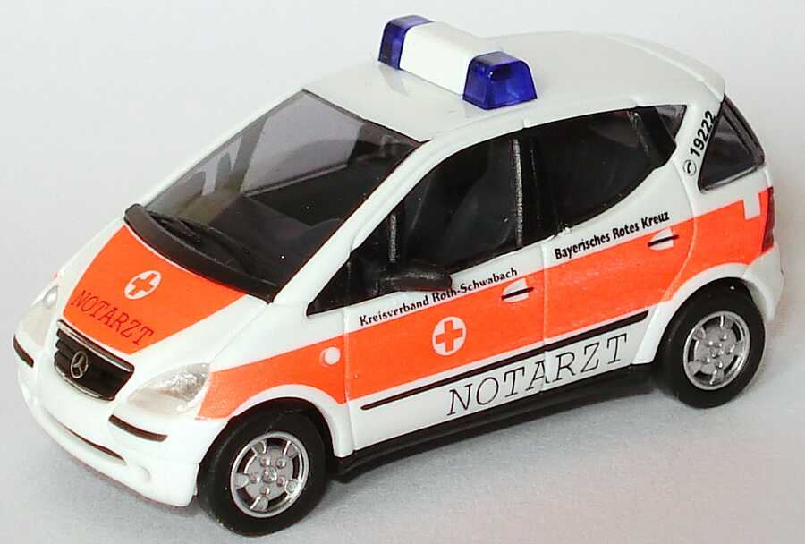 Foto 1:87 Mercedes-Benz A-Klasse (W168) DRK Roth-Schwabach, Notarzt Busch 48611