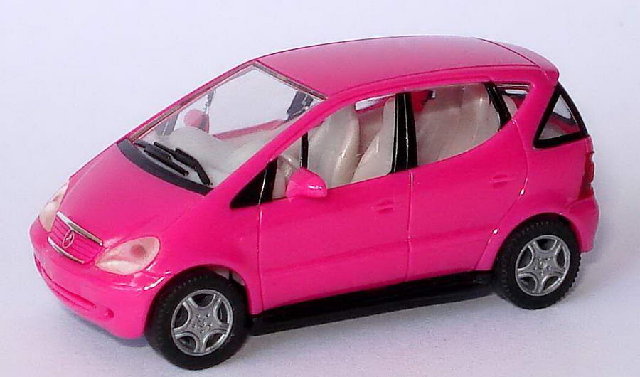 Foto 1:87 Mercedes-Benz A-Klasse Facelift pink herpa 023108/150743