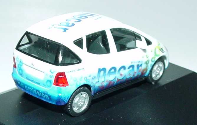 Foto 1:87 Mercedes-Benz A-Klasse (W168) NECAR 6, DaimlerChrysler Fuel Cell Car Werbemodell herpa B66961314