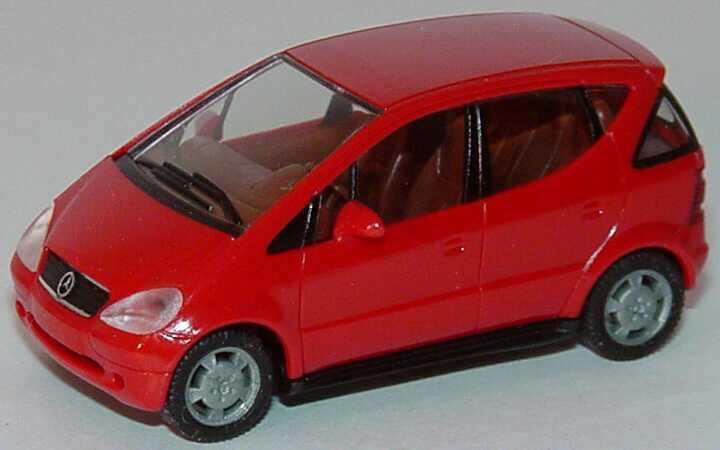 Foto 1:87 Mercedes-Benz A-Klasse (W168) rot herpa 022941