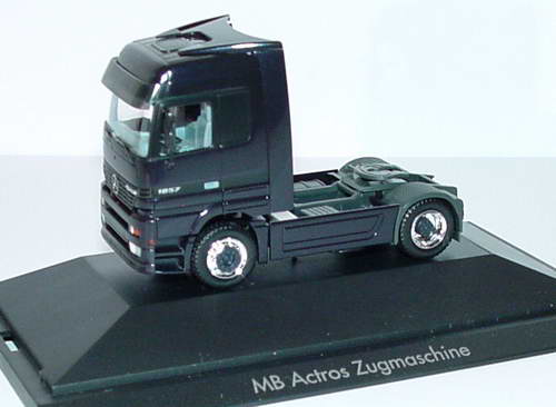 Foto 1:87 Mercedes-Benz Actros LH Fv Cv 2a Szgm dunkelblau-met. herpa 110211