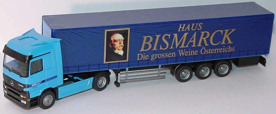 Foto 1:87 Mercedes-Benz Actros LH Fv Cv GpSzg 2/3 Haus Bismarck, Die grossen Weine Österreichs Albedo 250051