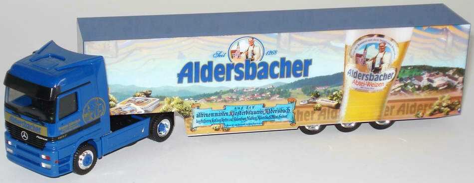 Foto 1:87 Mercedes-Benz Actros LH Fv Cv KoSzg Cv 2/3 Brauerei Alsersbach,  Aldersbacher Abtei-Weizen herpa 239387