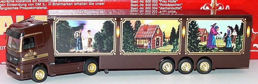 Foto 1:87 Mercedes-Benz Actros LH Fv Cv KoSzg Cv 2/3 Hänsel und Gretel (Märchen Edition) Albedo 600001
