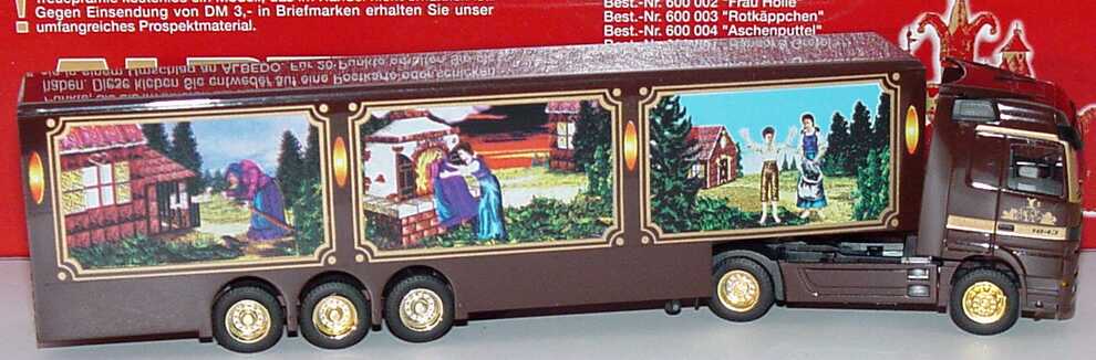 Foto 1:87 Mercedes-Benz Actros LH Fv Cv KoSzg Cv 2/3 Hänsel und Gretel (Märchen Edition) Albedo 600001