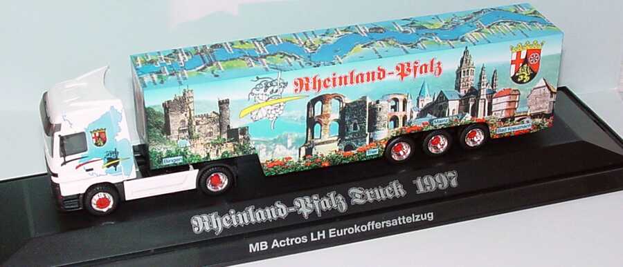 Foto 1:87 Mercedes-Benz Actros LH Fv Cv KoSzg Cv 2/3 Rheinland-Pfalz Truck 1997 herpa
