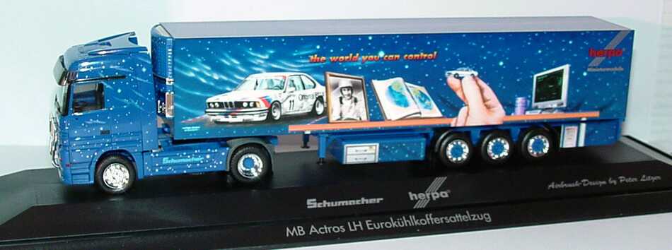 Foto 1:87 Mercedes-Benz Actros LH Fv Cv KükoSzg 2/3 Schumacher, Herpa Emotion herpa 120159