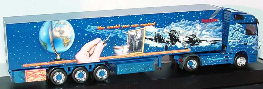 Foto 1:87 Mercedes-Benz Actros LH Fv Cv KükoSzg 2/3 Schumacher, Herpa Emotion herpa 120159