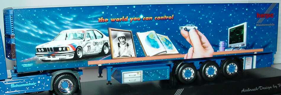 Foto 1:87 Mercedes-Benz Actros LH Fv Cv KükoSzg 2/3 Schumacher, Herpa Emotion herpa 120159