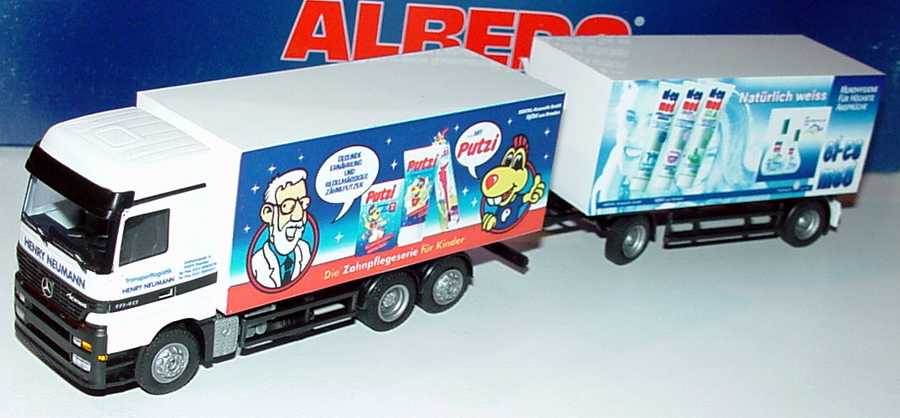 Foto 1:87 Mercedes-Benz Actros LH KoHgz 3/2 Henry Neumann, Dresden - Dental-Kosmetik Albedo 250078