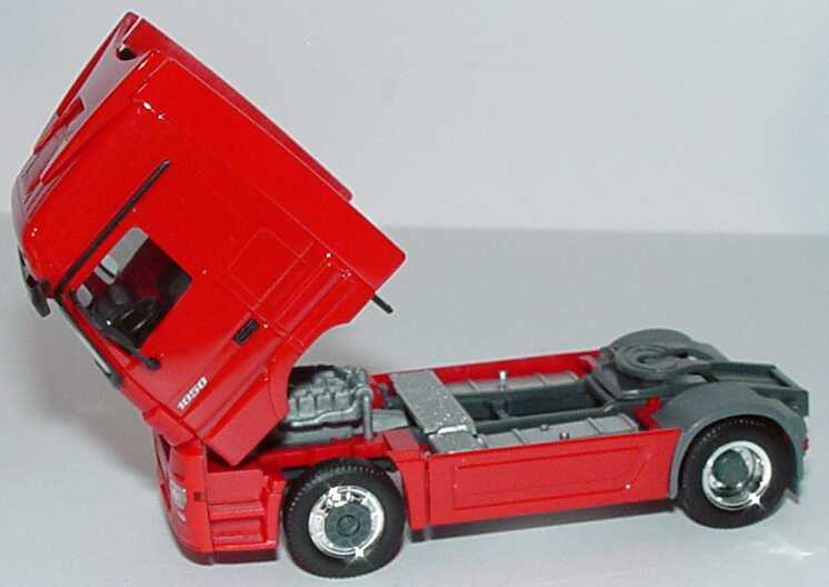 Foto 1:87 Mercedes-Benz Actros LH MP2 Fv Cv 2a Szgm rot Werbemodell herpa B66000525