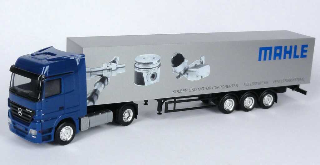 Foto 1:87 Mercedes-Benz Actros LH MP2 Fv Cv KoSzg 2/3 MAHLE - Kolben und Motorkomponenten herpa 268837