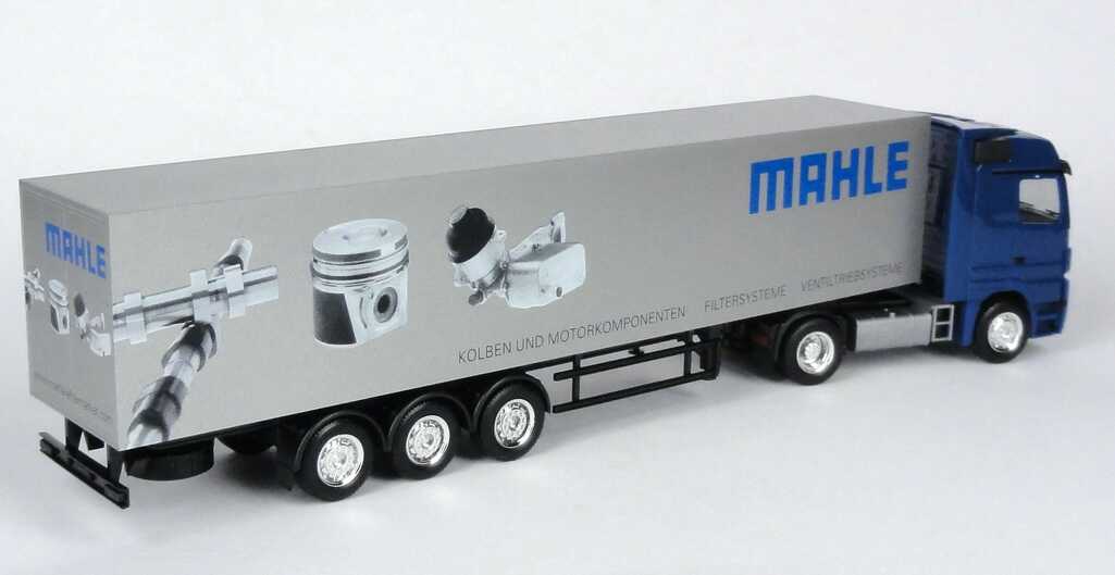 Foto 1:87 Mercedes-Benz Actros LH MP2 Fv Cv KoSzg 2/3 MAHLE - Kolben und Motorkomponenten herpa 268837