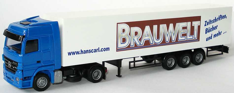 1:87 Mercedes-Benz Actros LH MP2 Fv KoSzg 2/3 "Brauwelt, getrnkemarkt" 