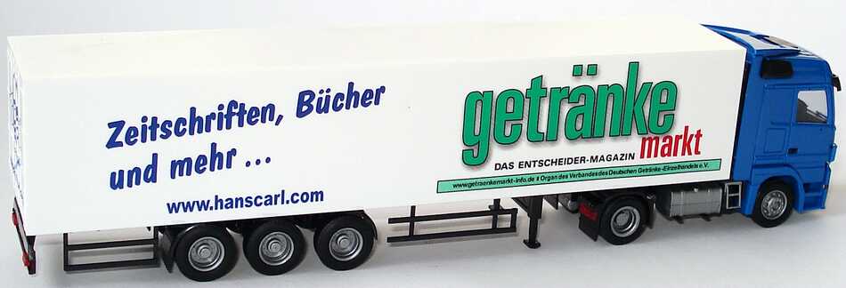 Foto 1:87 Mercedes-Benz Actros LH MP2 Fv KoSzg 2/3 Brauwelt, getränkemarkt AMW/AWM 52825