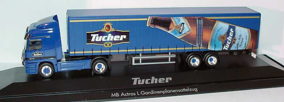 Foto 1:87 Mercedes-Benz Actros L Fv Cv GpSzg 2/2 Tucher herpa 188777