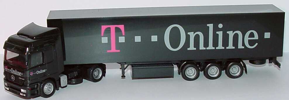 Foto 1:87 Mercedes-Benz Actros L Fv PPSzg 2/3 T-Online herpa 187169