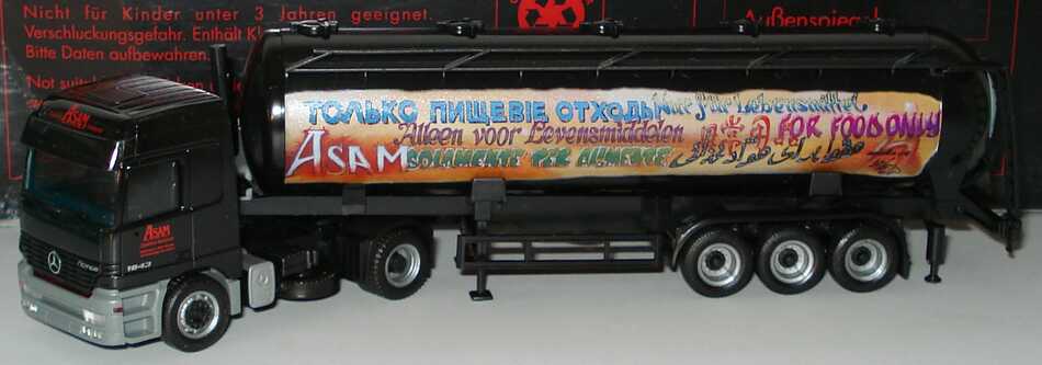 Foto 1:87 Mercedes-Benz Actros L KippsiloSzg 2/3 Asam, for food only herpa 189408