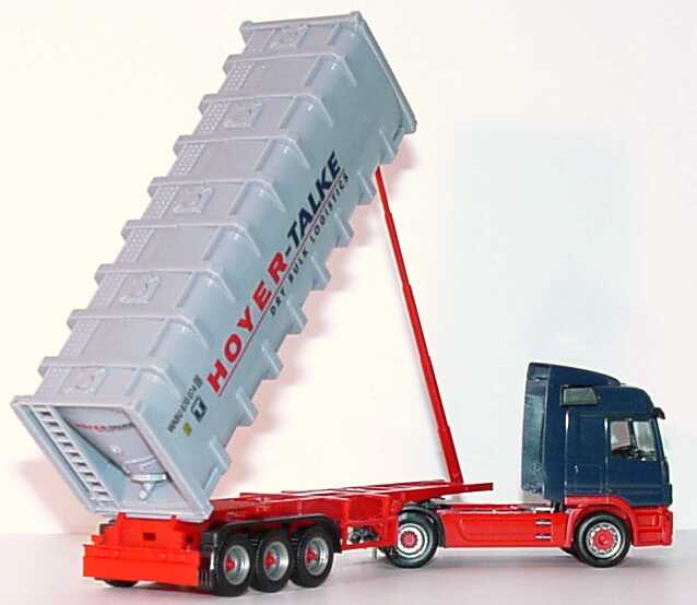 Foto 1:87 Mercedes-Benz Actros L MP2 Bulk-CoSzg 2/3 Hoyer-Talke Dry Bulk Logistics herpa 149235