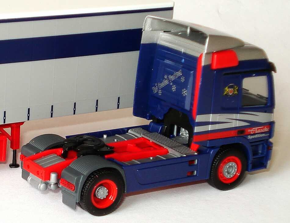 Foto 1:87 Mercedes-Benz Actros L MP2 GPSzg 2/3 Spedition Tasche, Lemgo, Ihr cooler Partner, Lipperland Express herpa 150132