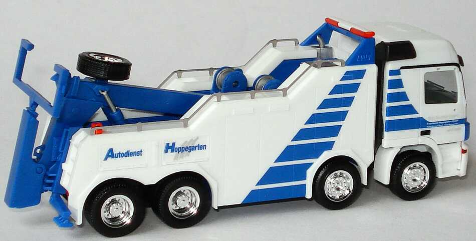 Foto 1:87 Mercedes-Benz Actros L MP3 Bergefahrzeug Empl Wrecker 4a Autodienst Hoppegarten Werbemodell herpa B66007805