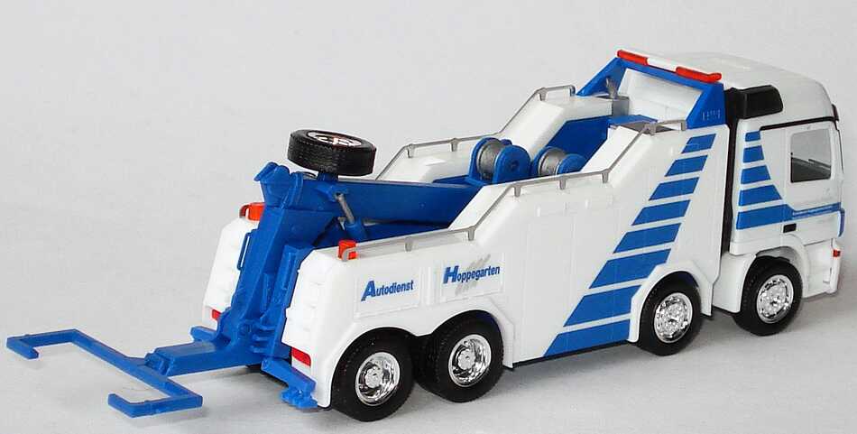 Foto 1:87 Mercedes-Benz Actros L MP3 Bergefahrzeug Empl Wrecker 4a Autodienst Hoppegarten Werbemodell herpa B66007805