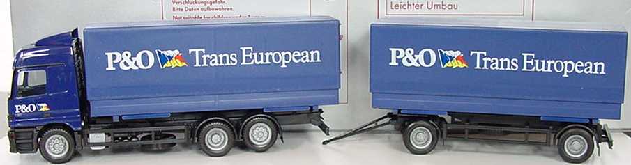 Foto 1:87 Mercedes-Benz Actros L WPPHgz 3/2 P&O Trans European herpa